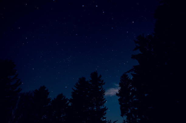 istock Night photo with stars 907579928