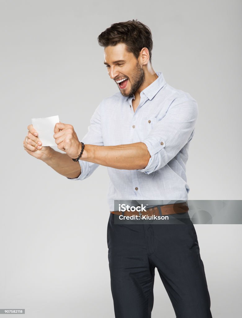 Handsome man Portrait of successful man 20-29 Years Stock Photo