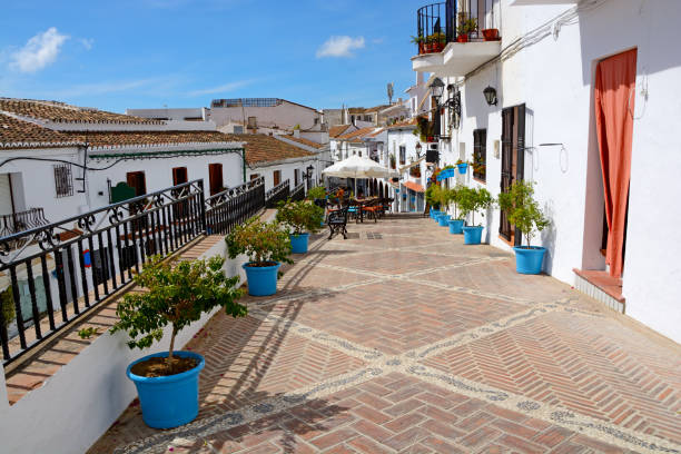 Mijas Mijas - "pueblo blanco" in Andalusia (Spain) mijas pueblo stock pictures, royalty-free photos & images