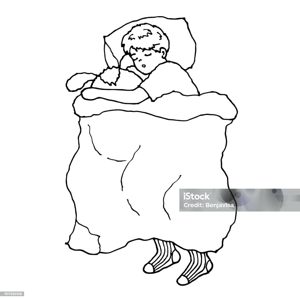 Ilustración de Chico Lindo Dormir Abrazo Muñeca En La Cama Vector Dibujo Doodle Sketch A Mano y más Vectores Libres de Derechos de Abrazar - iStock Ilustración de Chico Lindo Dormir Abrazo Muñeca En La Cama Vector Dibujo Doodle Sketch A Mano y más Vectores Libres de Derechos de Abrazar - iStock