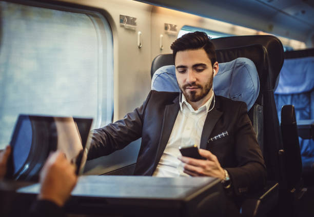 istock Business People Taking Public Transportation 907598526