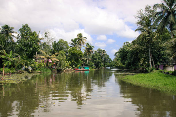 istock Kerala Backwaters Tour by boat 907604296