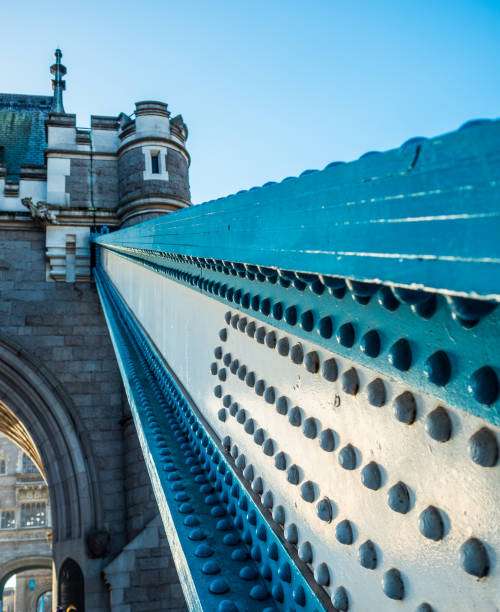 istock London Tower bridge Looking up point of view 907610736