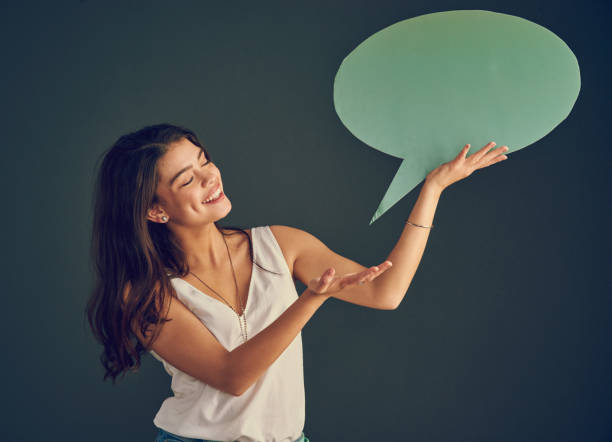 istock My thoughts agree with what I'm saying 907613842