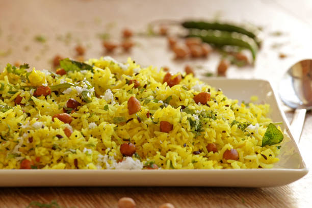 istock Lemon rice is one of the most easy, simple and popular south Indian rice dish. 907614708