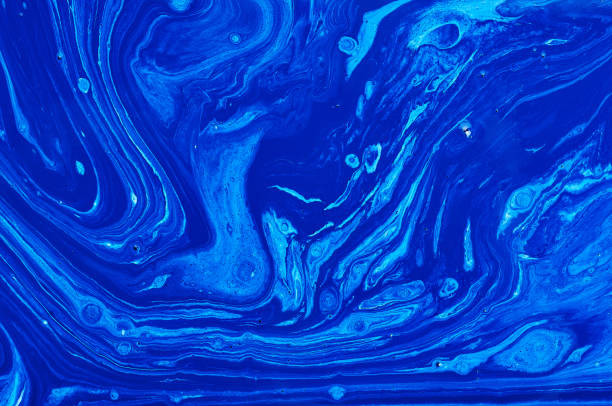 istock Abstract colorful background, wallpaper, texture. Mixing acrylic paints. Modern art. Marble texture 907615986