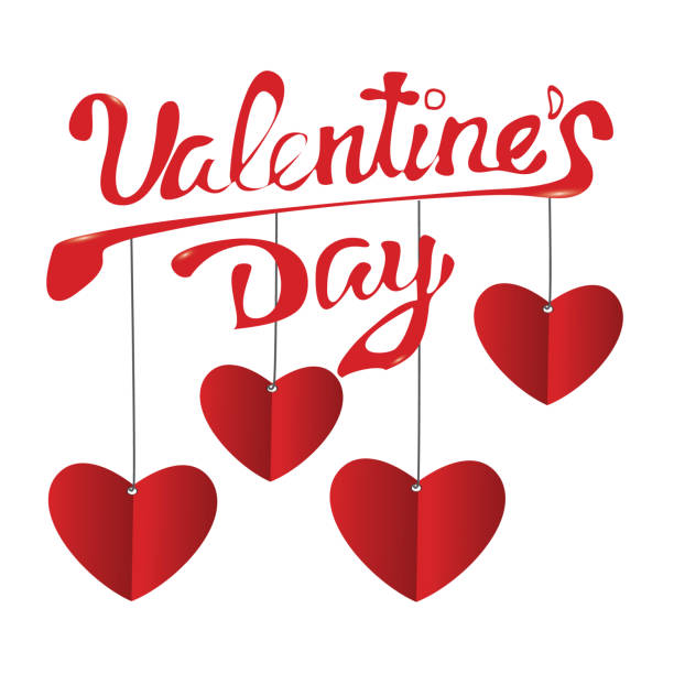 istock Vector illustration ard Happy Valentines Day. Love heart. Background With Hearts. Web graphics, banners, advertisements, stickers, labels, business templates. On a color background 907617828