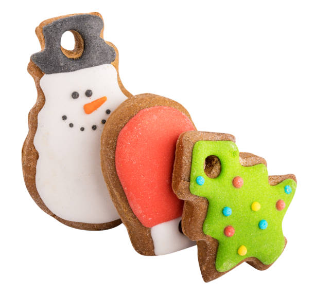 istock Cookies isolated on white background 907630398