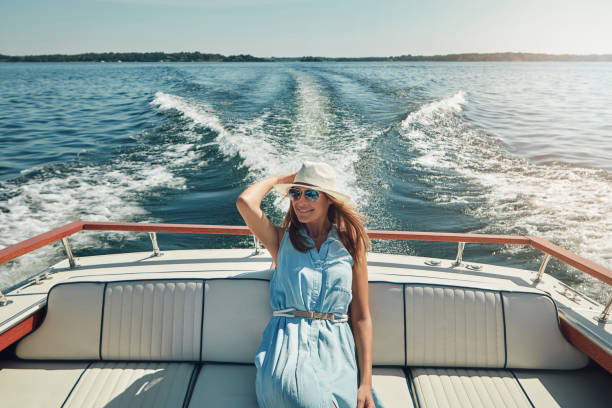 istock Who can resist a luxury boat ride? 907632690