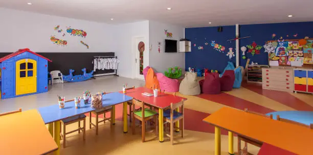 Photo of Interior of preschool kindergarten