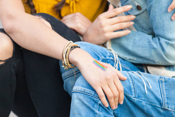 istock Close-up of two women embracing 907649826