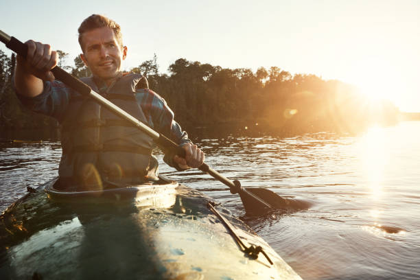 istock Paddling my troubles away 907650028