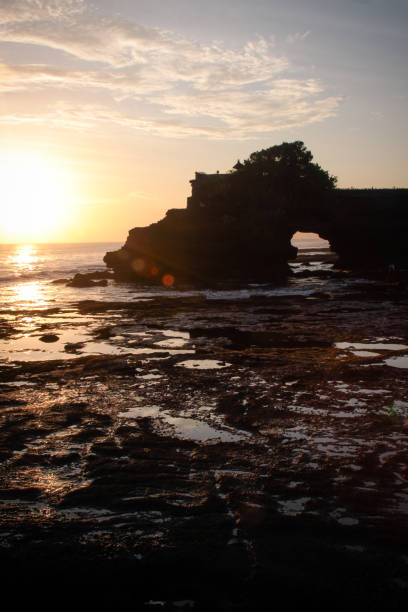 istock Water Temple at Sunset in Bali 907657046