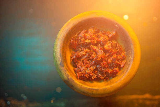istock process of cooking shisha, hookah bowl 907666822