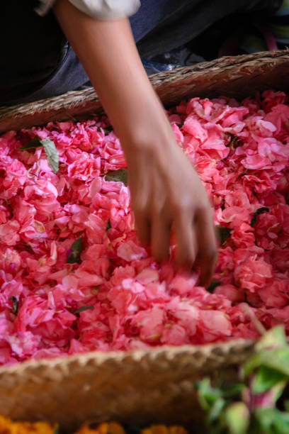 istock Bali Flower Market 907677476
