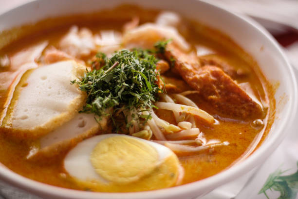 istock Singaporean Laksa Soup 907689944