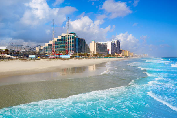 istock Daytona Beach in Florida coastline USA 907700086
