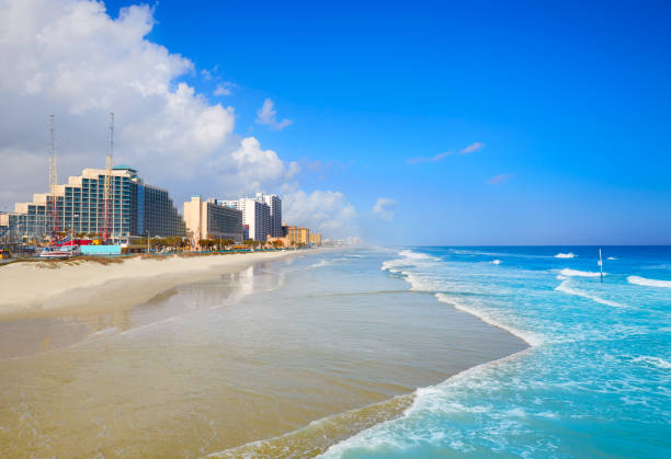 istock Daytona Beach in Florida coastline USA 907700212