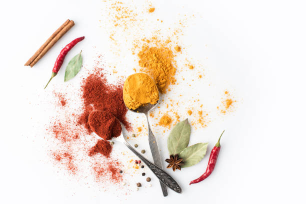 istock spoons with paprika and curry 907729258