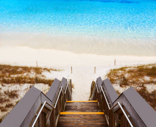 дестин пляж во флориде ар хендерсон государственный парк - 5898 стоковые фото и изображения