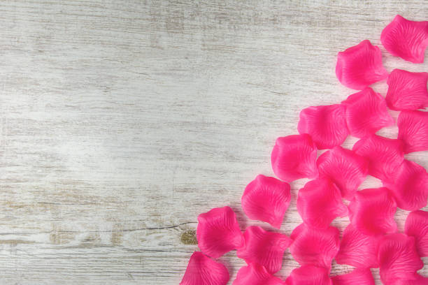 istock Valentine's background with pink petals 907730898
