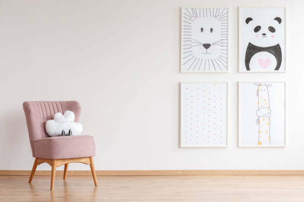 istock Armchair with toy 907740122