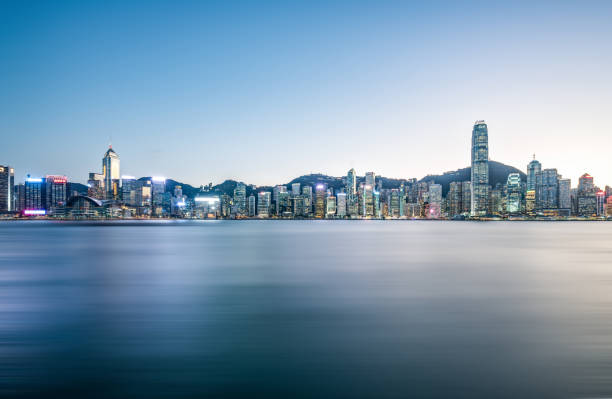 istock Hong Kong city skyline 907750674