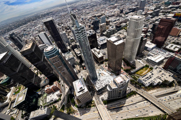 istock Los Angeles from the air 907769126