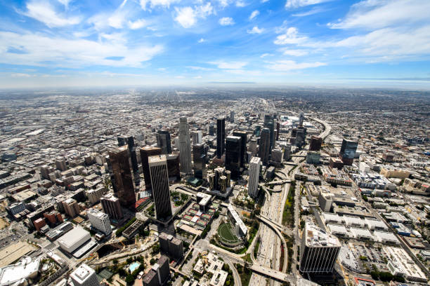istock Los Angeles from the air 907769426