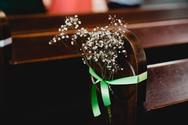 istock church wedding ceremony flowers 907798994