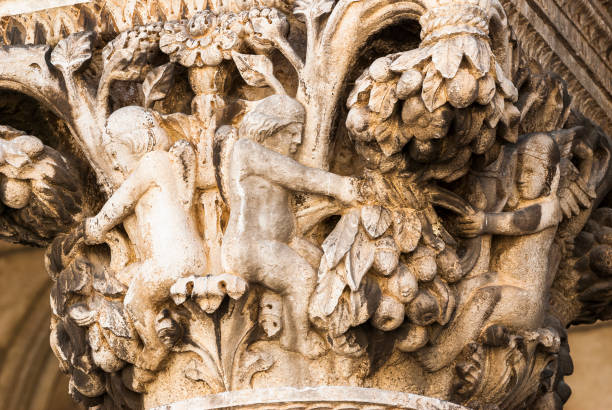 istock close up of a column capital 907820154