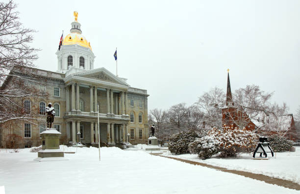 istock New Hampshire State House in Winter 907830590