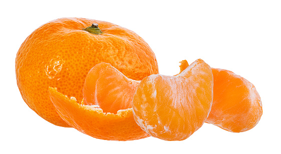 tangerine or mandarin fruit isolated on white backgroundtangerine or mandarin fruit isolated on white background