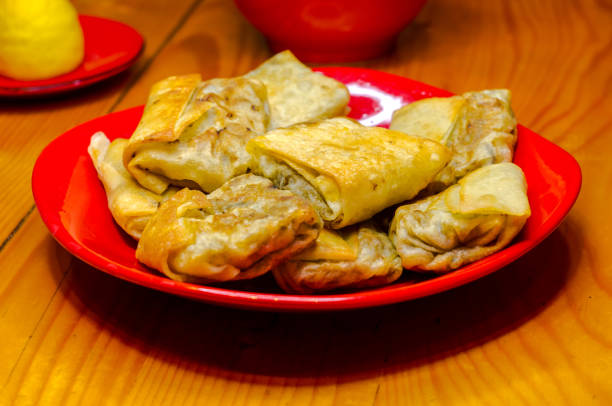 istock pancakes stuffed with mushrooms 907849908