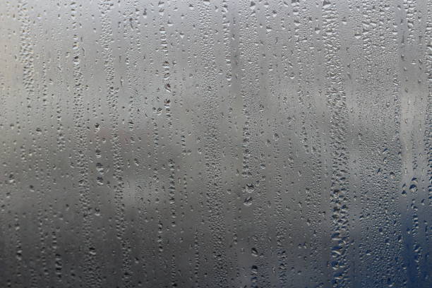 Abstract photo of water droplets