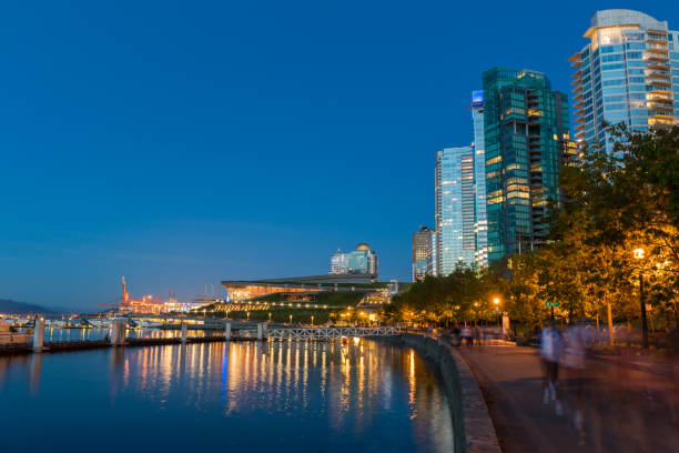 istock Downtown Vancouver, British Columbia by night 907855116