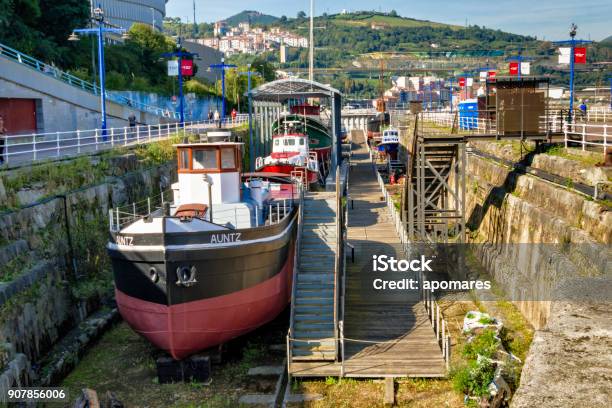 Maritime Museum Or Museo Marítimo At Ria De Bilbao Spain Stock Photo - Download Image Now