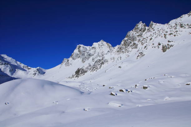 ośrodek narciarski silvretta ischgl samnaun i pasmo górskie - silvretta zdjęcia i obrazy z banku zdjęć