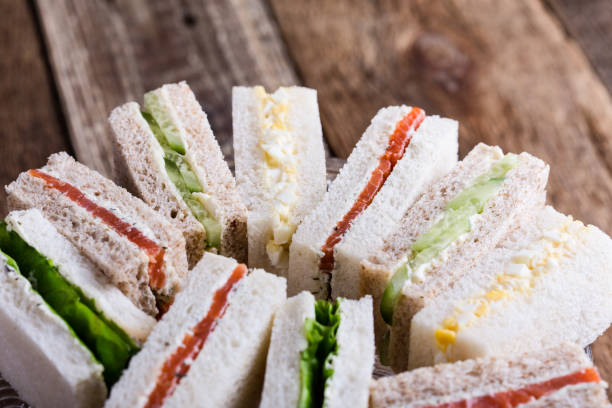 istock English tea sandwiches on cakestand 907861572