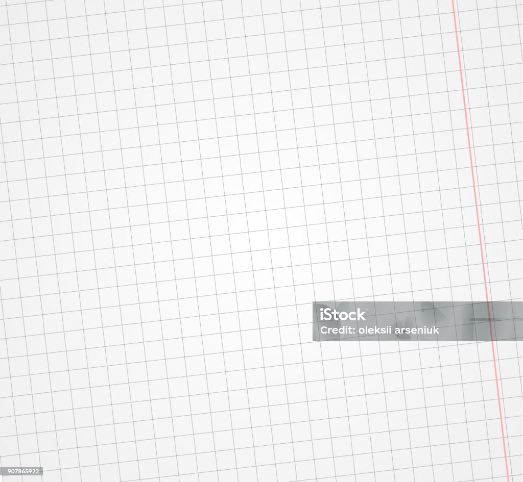 Grid Notebook Blank Page Backdrop Stock Illustration - Download Image ...