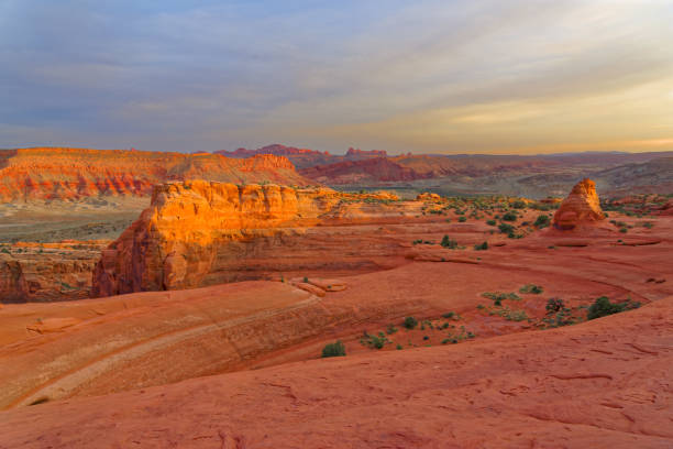 istock Dedicate Arch  in Arches National Park, Utah 907866298
