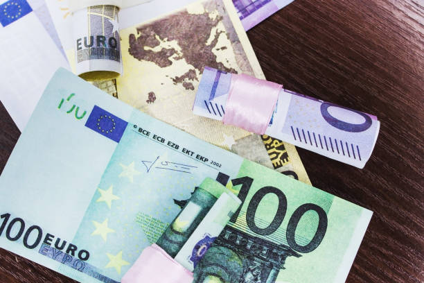 istock Euro money of different denominations 907868184