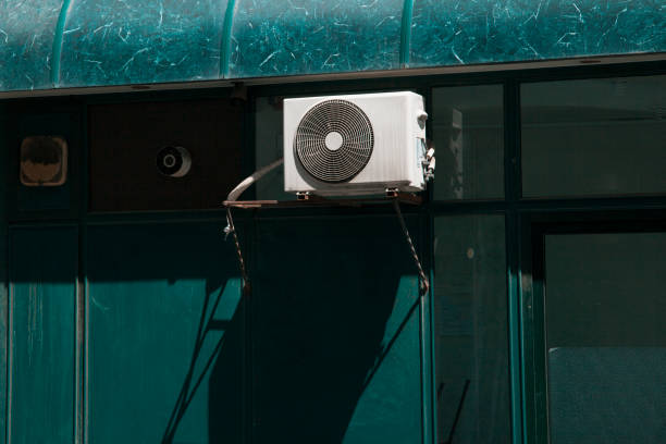 istock Outdoor air conditioner fan ventilation 907869716