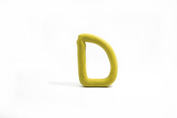 istock Latin Alphabet made from Play Clay. 907871388