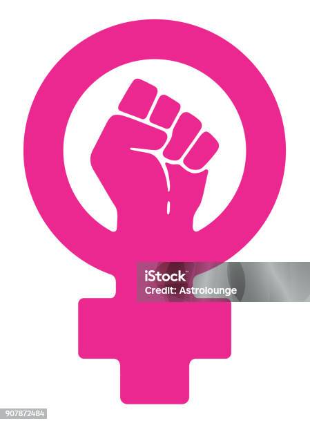 Women Resist Smybol Stock Illustration - Download Image Now - Women, Violence, Fist