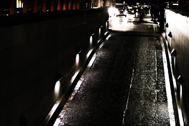 istock An off-ramp, leading to an underground car park 907887530