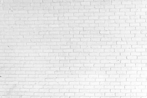 White brick background