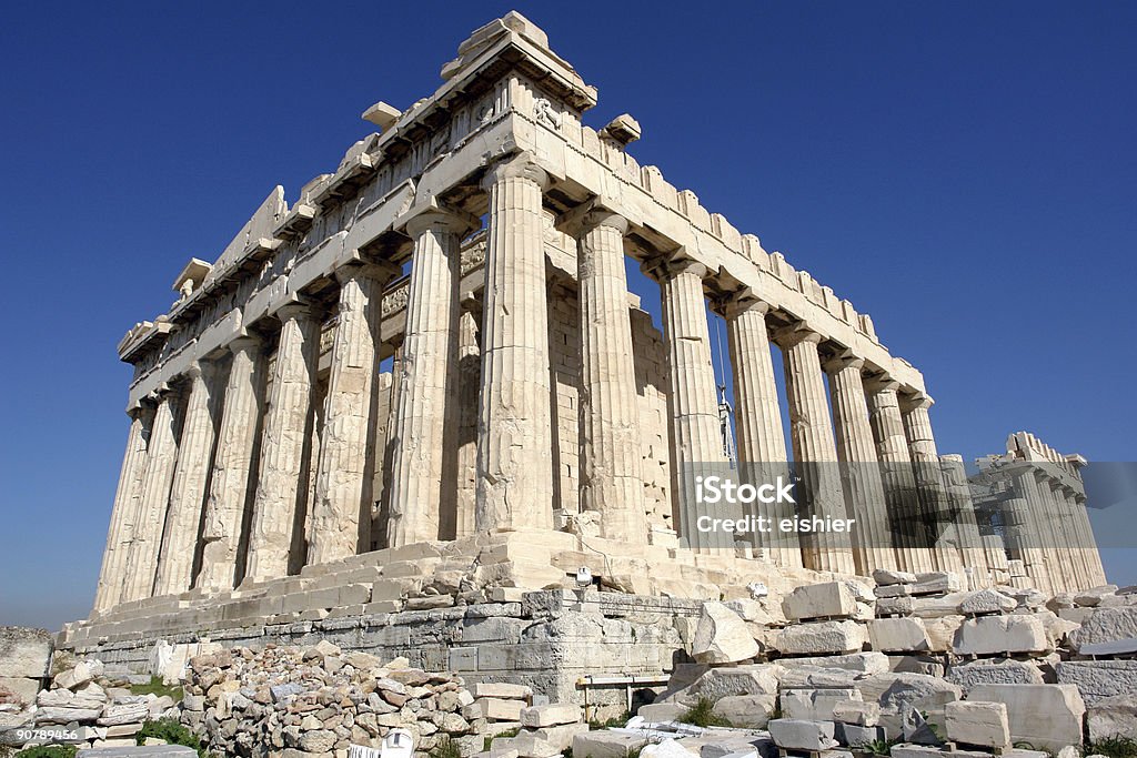 Parthenon - Lizenzfrei Akropolis - Athen Stock-Foto