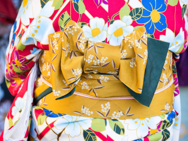 istock A band of kimono tied 907909650