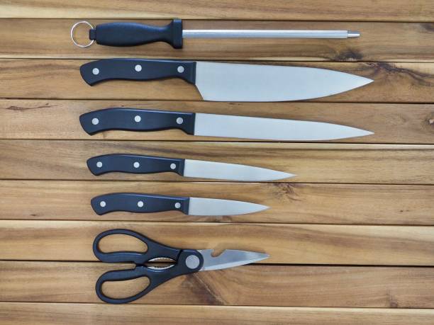 istock Food Cooking Tools Knife Set 907910430